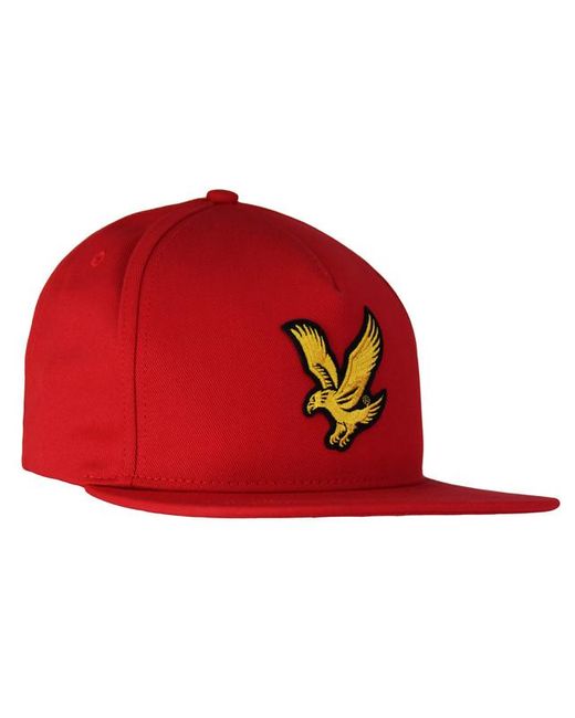 Lyle & Scott Red Eagle Cap Cap Cotton for men