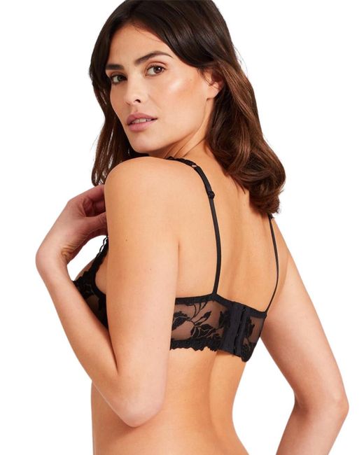 Aubade Black Softessence Half Cup Bra