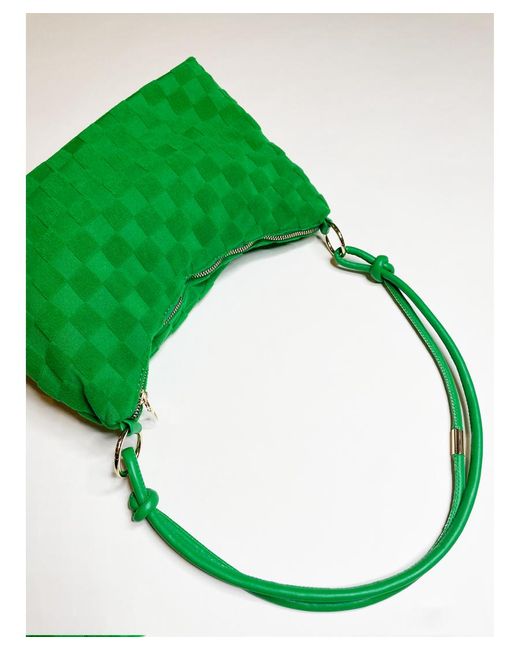 SVNX Green Medium Handbag