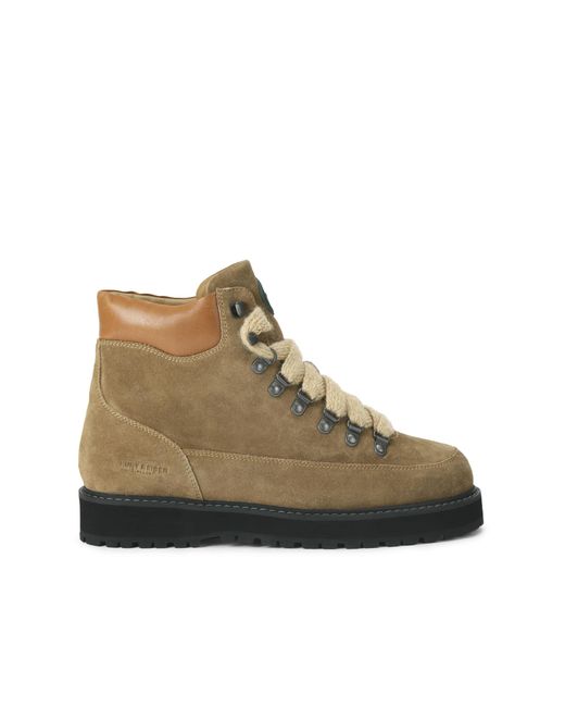 Kurt Geiger Brown Leather Chiltern Hiker High Boots for men