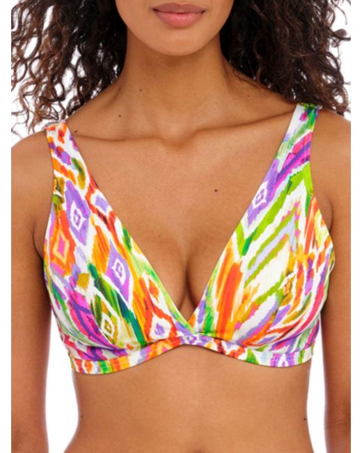 Freya Purple Tusan Beach Triangle Bikini Top