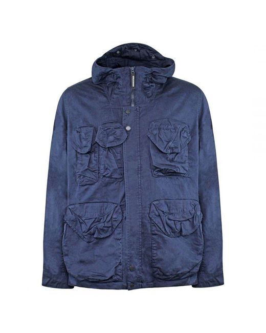 Weekend Offender Long Sleeve Zip Up Navy Blue Cotoca Jacket Jkss2207 Cotton for men