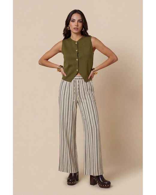 Urban Bliss Natural Stripe Trouser Pattern