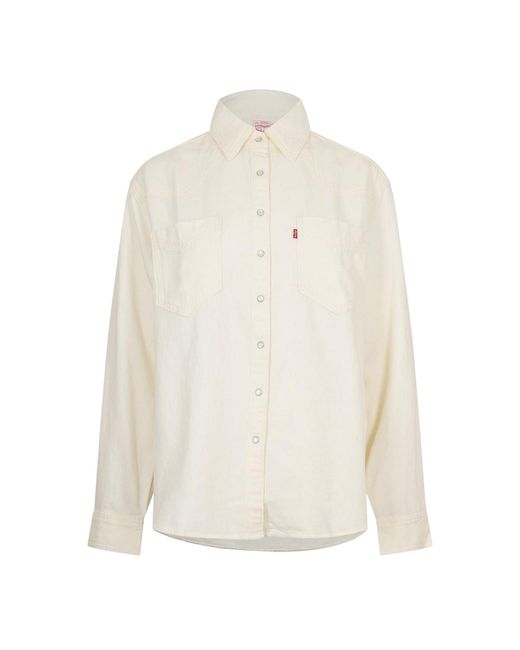 Levi's White Levi's /Ladies Overshirt