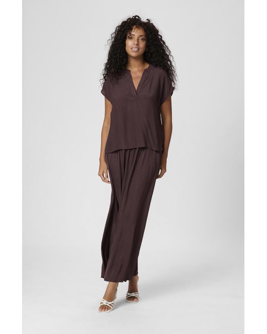 Kaffe Rok Kaallie A-Shape in het Brown