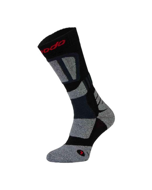 Comodo Black 1 Pack Thick Motorbike Moisture Wicking Dri-Tech Socks for men