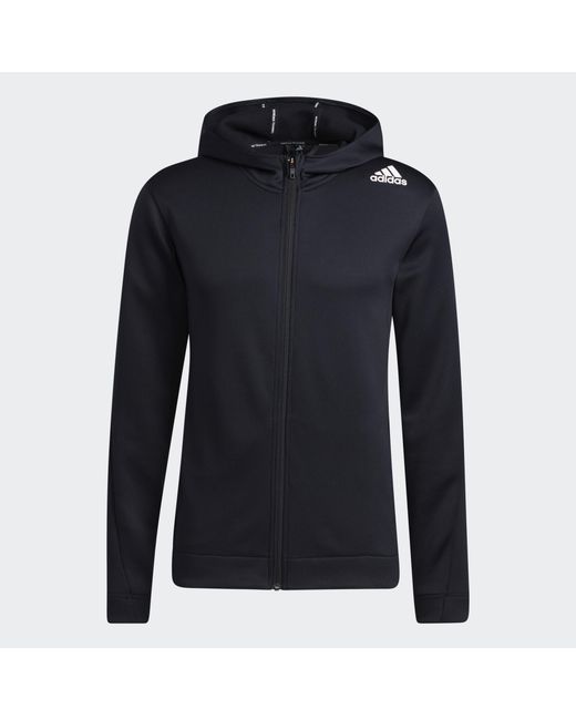 Adidas Blue Aeromotion Jacket for men
