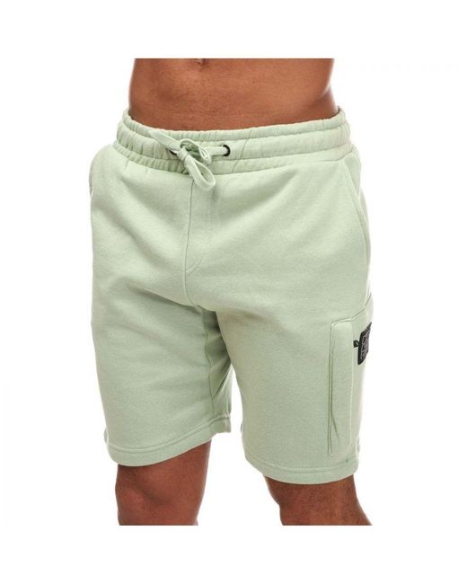 Duck and Cover Milgate Pocket Jogger Shorts In Groen in het Green voor heren