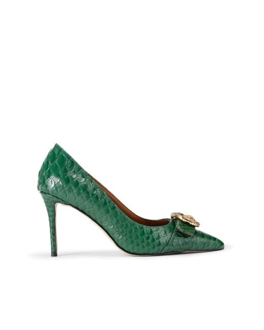 Kurt Geiger Green Kgl Mayfair Court Sm Egl Heels