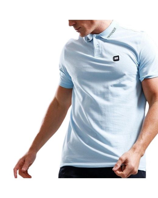 Weekend Offender Blue Polo Shirt Colo Summer Top Wear Casual Cotton for men
