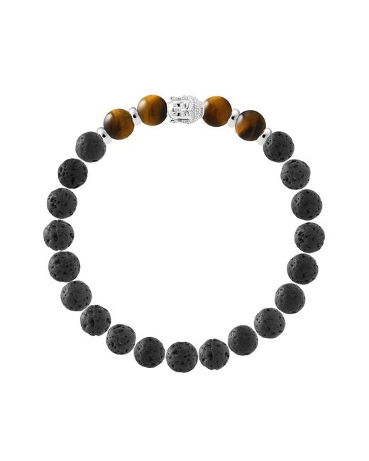 Rodney & Rolf Black Bracelet Sterling 925 Alice Town