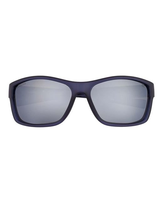 Caterpillar Blue Rectangle Matte Mirror Polarized Cts-8029 for men