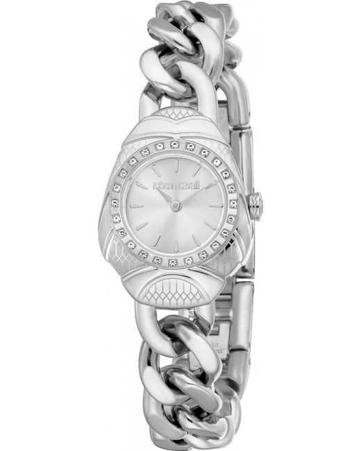 Roberto Cavalli Gray Rc5L093M0015 Ladies Watch