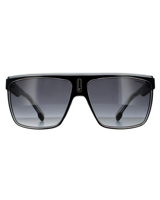 Carrera Gray Shield Dark Gradient Sunglasses