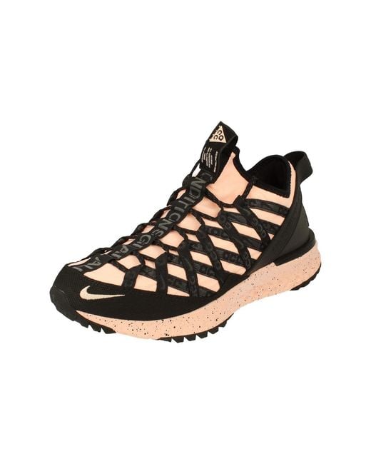 Nike Black Acg React Terra Gobe Trainers for men