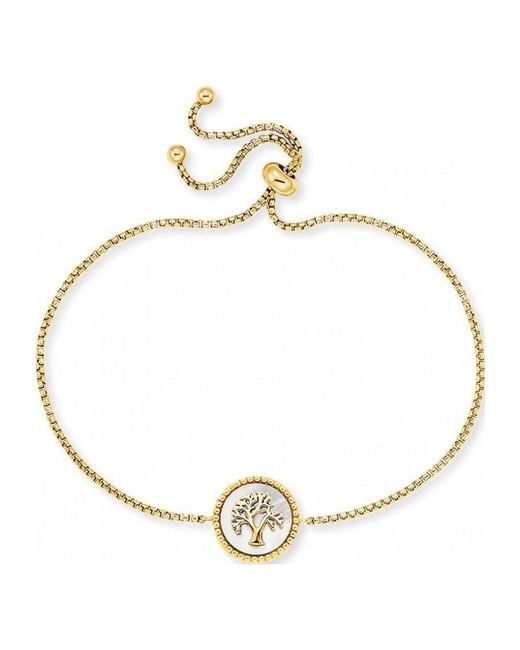 Engelsrufer Metallic Erb-Liltree-Pe-G Ladies Tree Of Life Bracelet