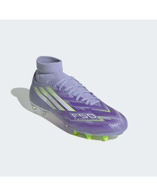 Adidas Originals Blue F50 Sparkfusion League Firm Ground/Artificial Grass Boots