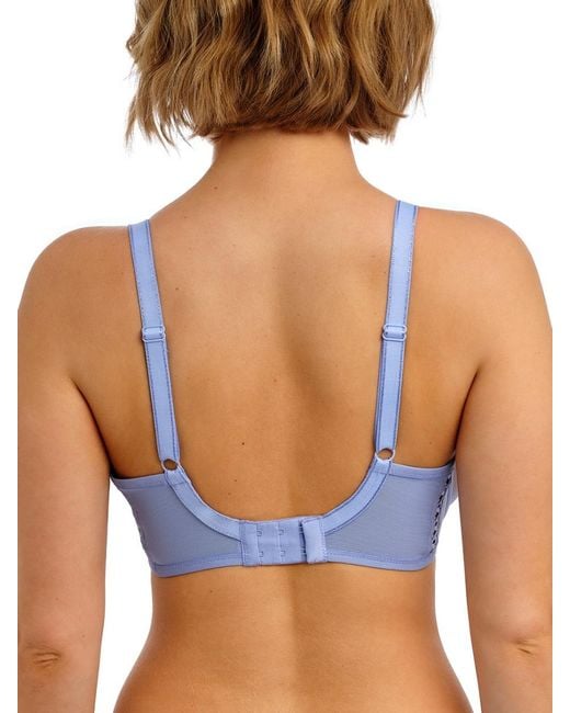 Freya Blue Entwined Plunge Bra