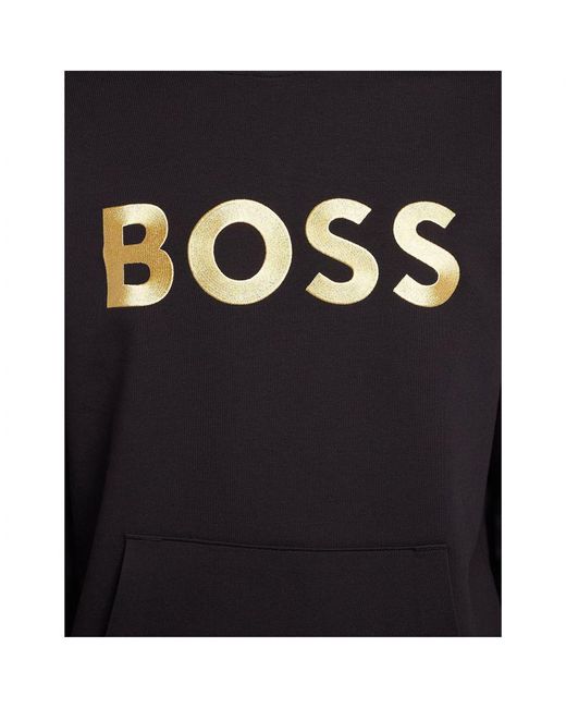 Boss Soody Sweatshirt Voor In Zwart in het Blue voor heren