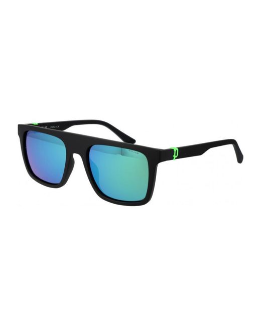 Police Blue Splf61 55U28V 55 U28V Sunglasses for men