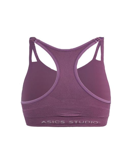 Asics Purple Curve Seamless Sports Bra