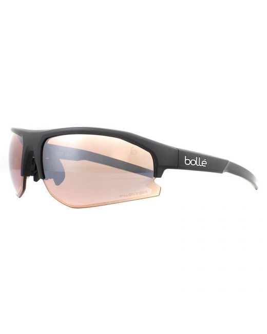 Bolle Brown Sunglasses Bolt 2.0 Bs003009 Matte Phantom Gun Photochromic for men