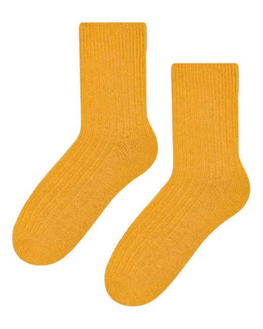 Steve Madden Orange 3 Pairs Wool Dress Socks