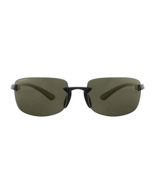 Serengeti Black Ss755001-S 64 Rick Sunglasses for men