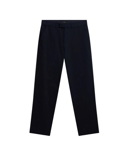 Ted Baker Blue Batford Core Chino Pants Cotton for men