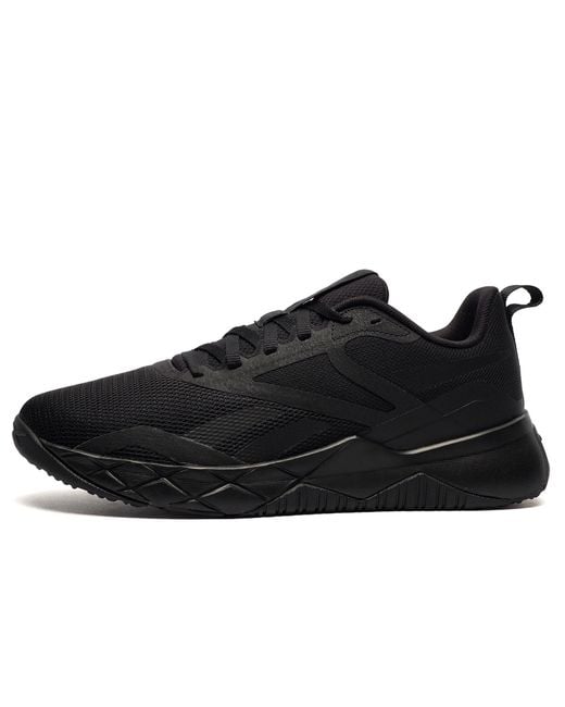 Reebok Black Nfx Active Memory Foam Trainers for men