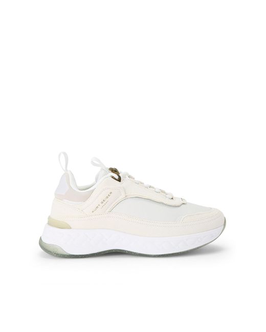 Kurt Geiger White Kensington Low-Top Sneakers