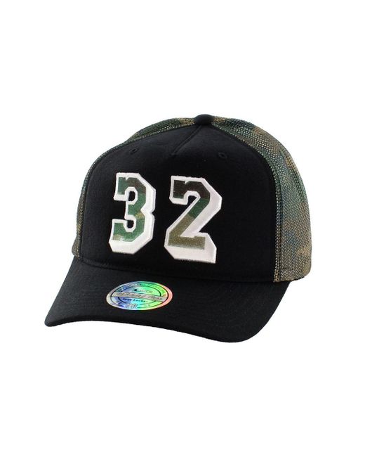 Mitchell & Ness Black La Lakers Shaquille O'Neil Cap for men