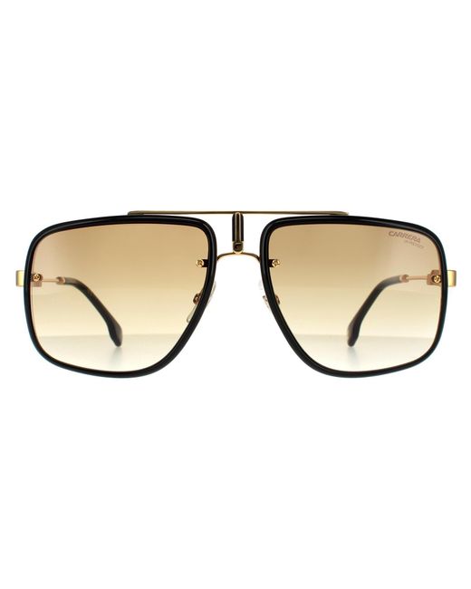 Carrera Brown Aviator Gradient Metal