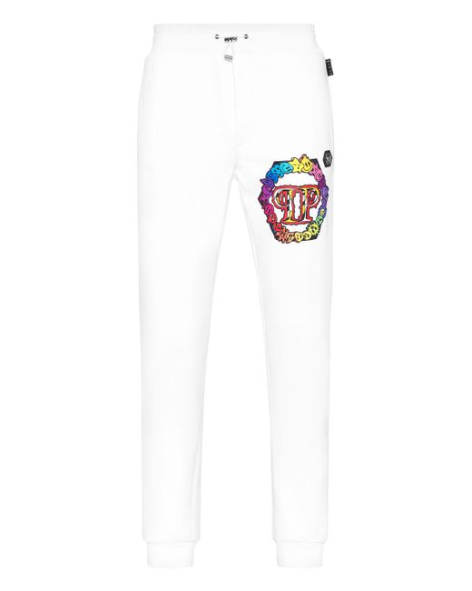 Philipp Plein Jogging Trousers in White für Herren