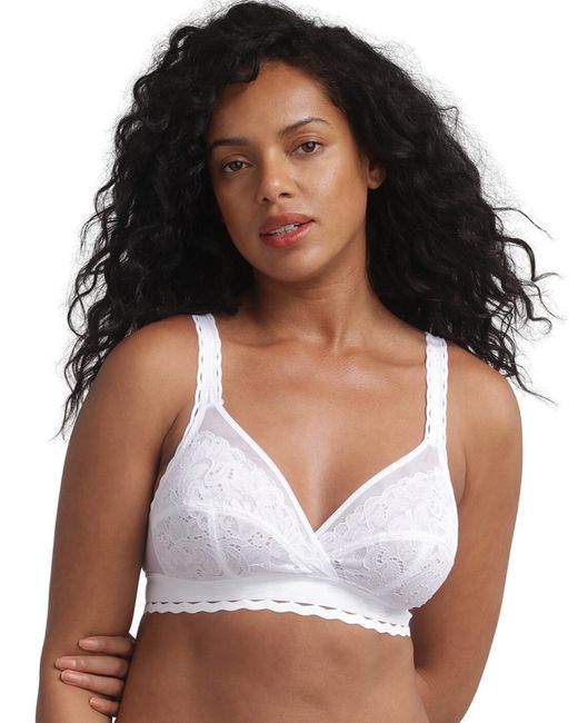 Playtex White Sustainable Soft Cup Bra