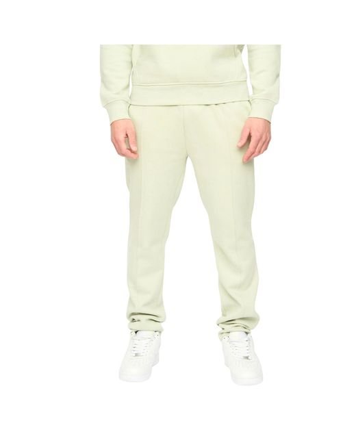 Crosshatch Yellow Crufton Jogging Bottoms (Light) for men