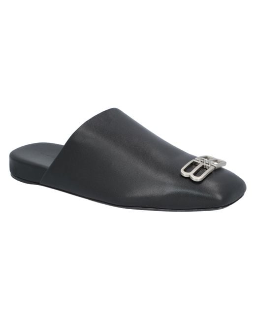 Balenciaga Black Cosy Bb Mule for men