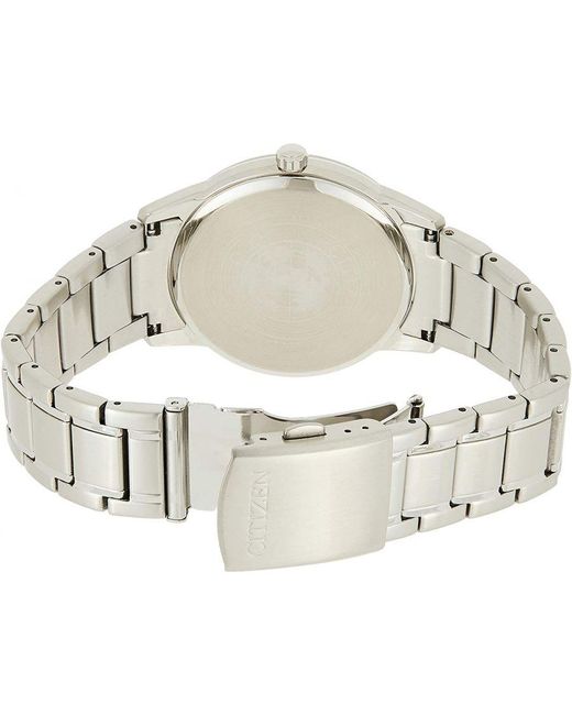 Citizen Metallic Watch Aw1231-58E Stainless Steel for men