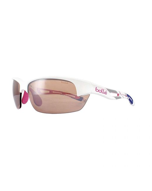 Bolle Pink Wrap Ryder Cup Shiny Modulator V3 Golf Sunglasses