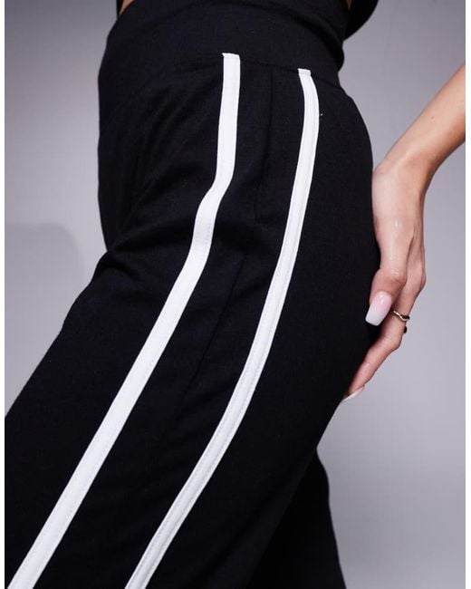 Kaiia Blue Side Stripe Yoga Pant Co-Ord
