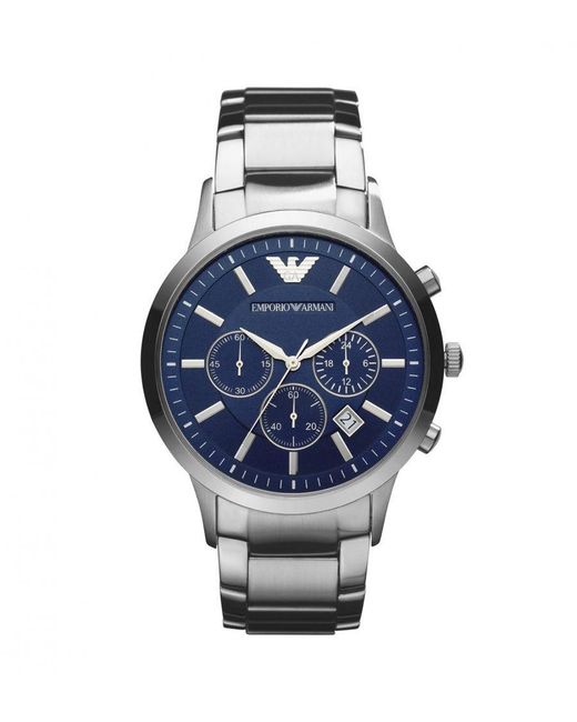 Emporio Armani Blue Chronograph Watch Ar2448 for men
