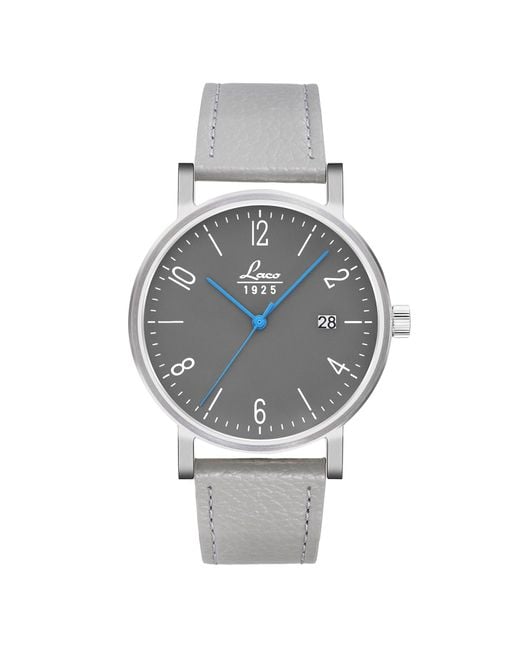 Laco Metallic Automatic Mechanical Watch With Date,Classic Series,862066N for men