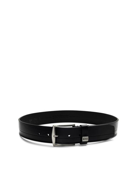 Boss Black Accessories Saltrio Leather Belt for men