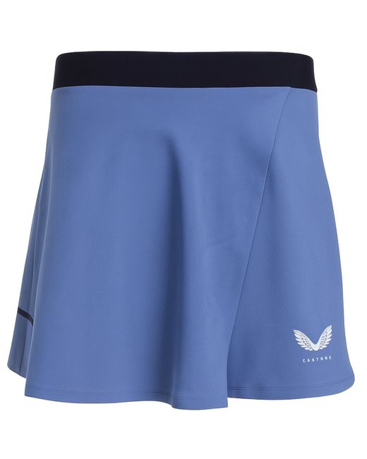 Castore Blue Performance Tennis Skirt Polyamide