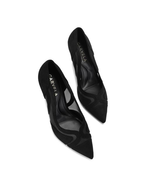 Carvela Kurt Geiger Black Fantastico Court Heels