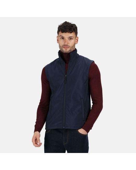 Regatta Blue Professional Classic Lightweight Softshell Bodywarmer for men