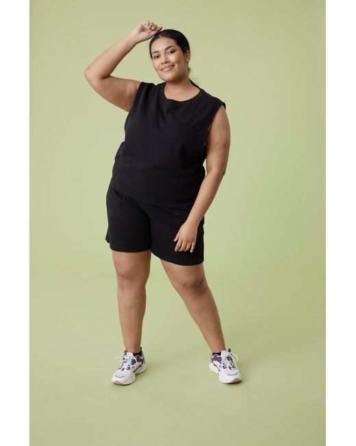 Mountain Warehouse Green 'Lunar' Oversized Vest Casual Lightweight Stretchy Ladies Loose Fit Top Cotton