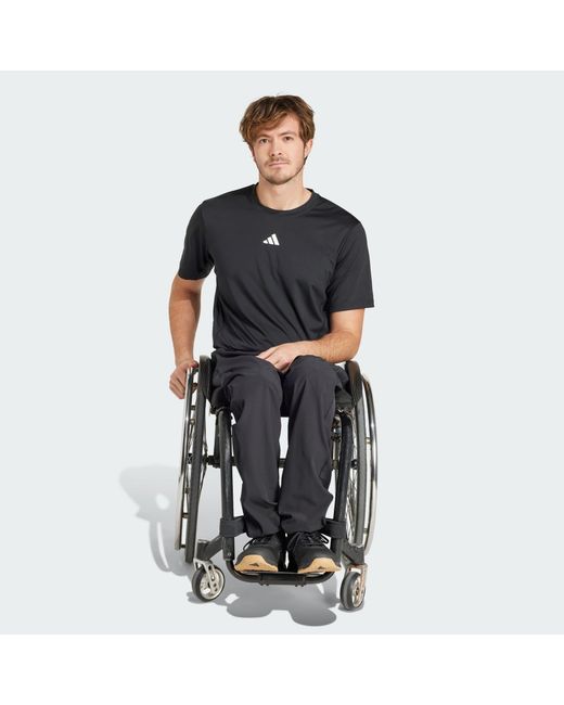 Adidas Originals Black Adaptive Workout Pants for men