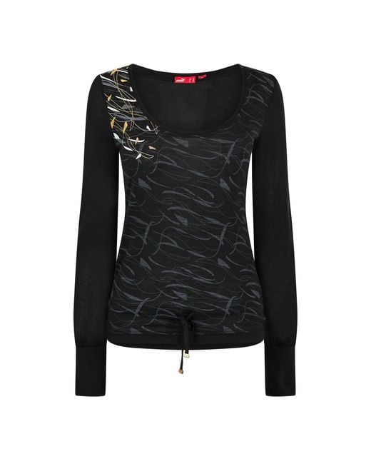 PUMA Black Graphic Top