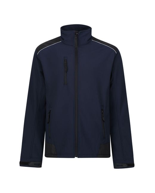 Regatta Blue Sandstorm Softshell Jacket for men